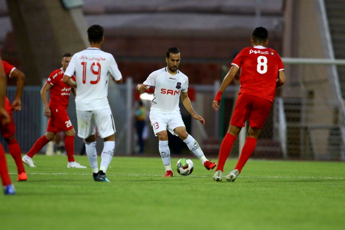 بازی نساجی مازندران و تراکتورسازی