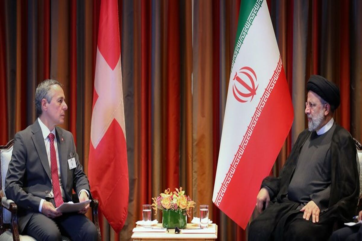 دیدار رئیس جمهور با همتای سوییسی