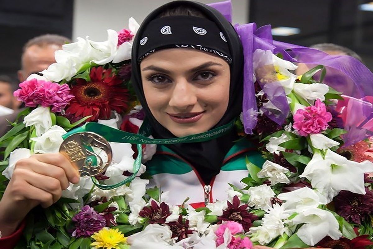 مریم هاشمی در مسابقات 