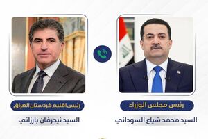 السودانی و بارزانی بر عدم اجازه به وقوع حمله از خاک عراق به کشورهای همجوار تاکید کردند