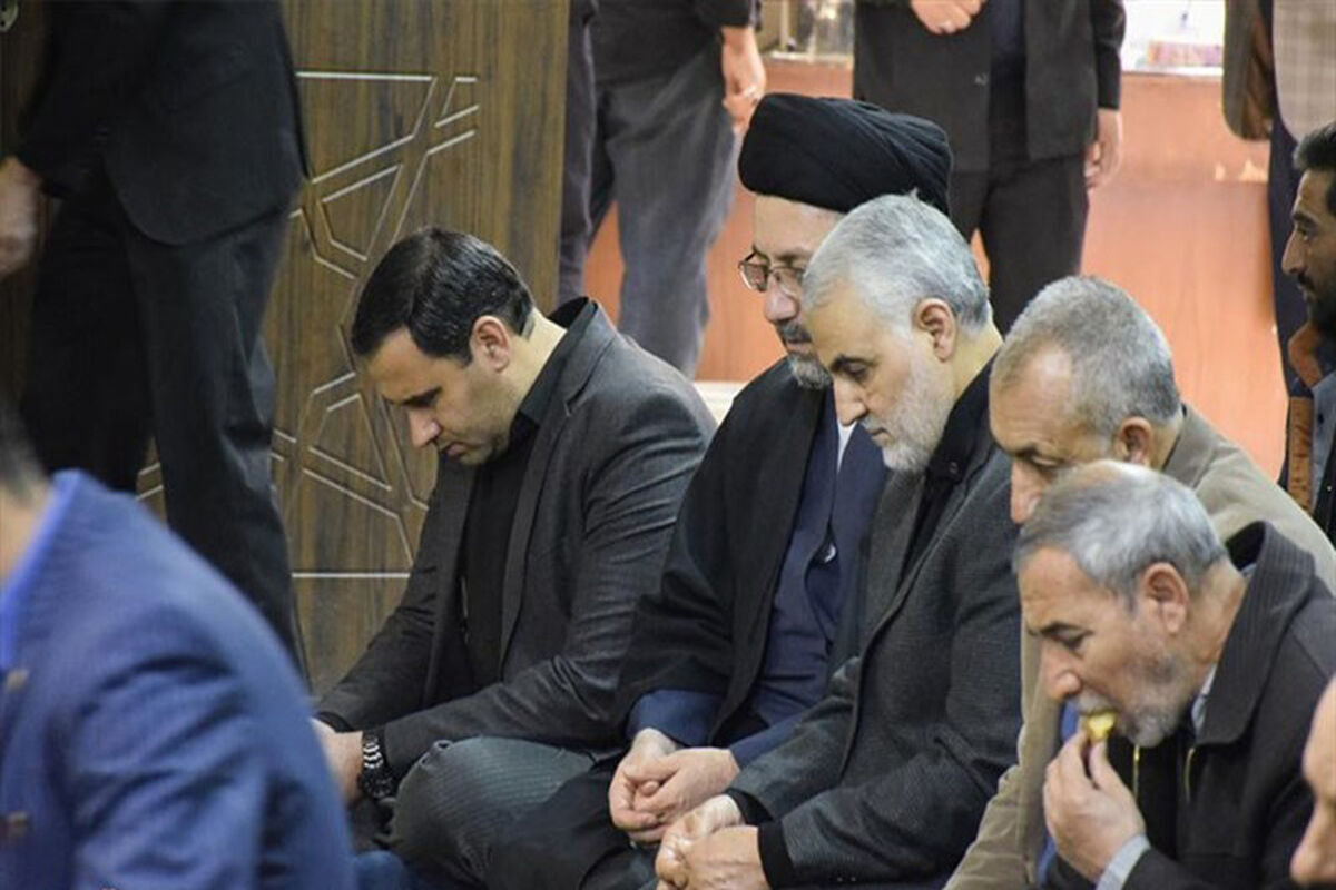 سردار سلیمانی در مراسم عزای فاطمی