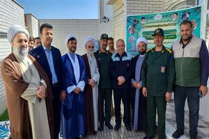 افتتاح پنجاه و ششمین منزل مسکونی گروه جهادی بسیج کارگری ذوب آهن اصفهان
