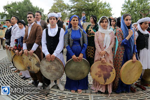 آوای دوستی دف نوازان ایران در کردستان