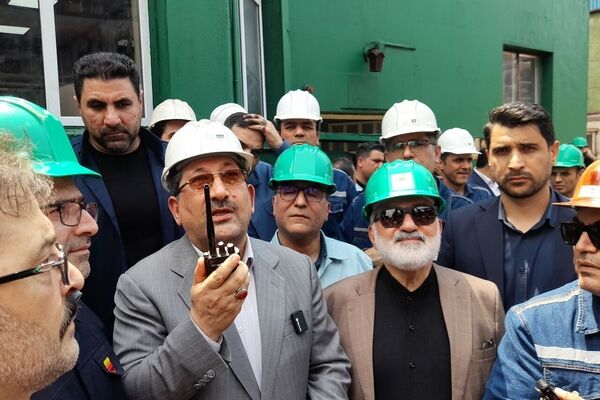 خط تولید شرکت فولاد خوزستان به مدار دوباره به مدار بازگشت