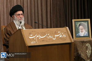 سخنرانی مقام معظم رهبری به مناسبت روز جهانی قدس