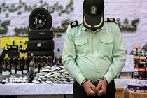 پلیس مامور قلابی را حین زورگیری در خیابان آزادی گرفت