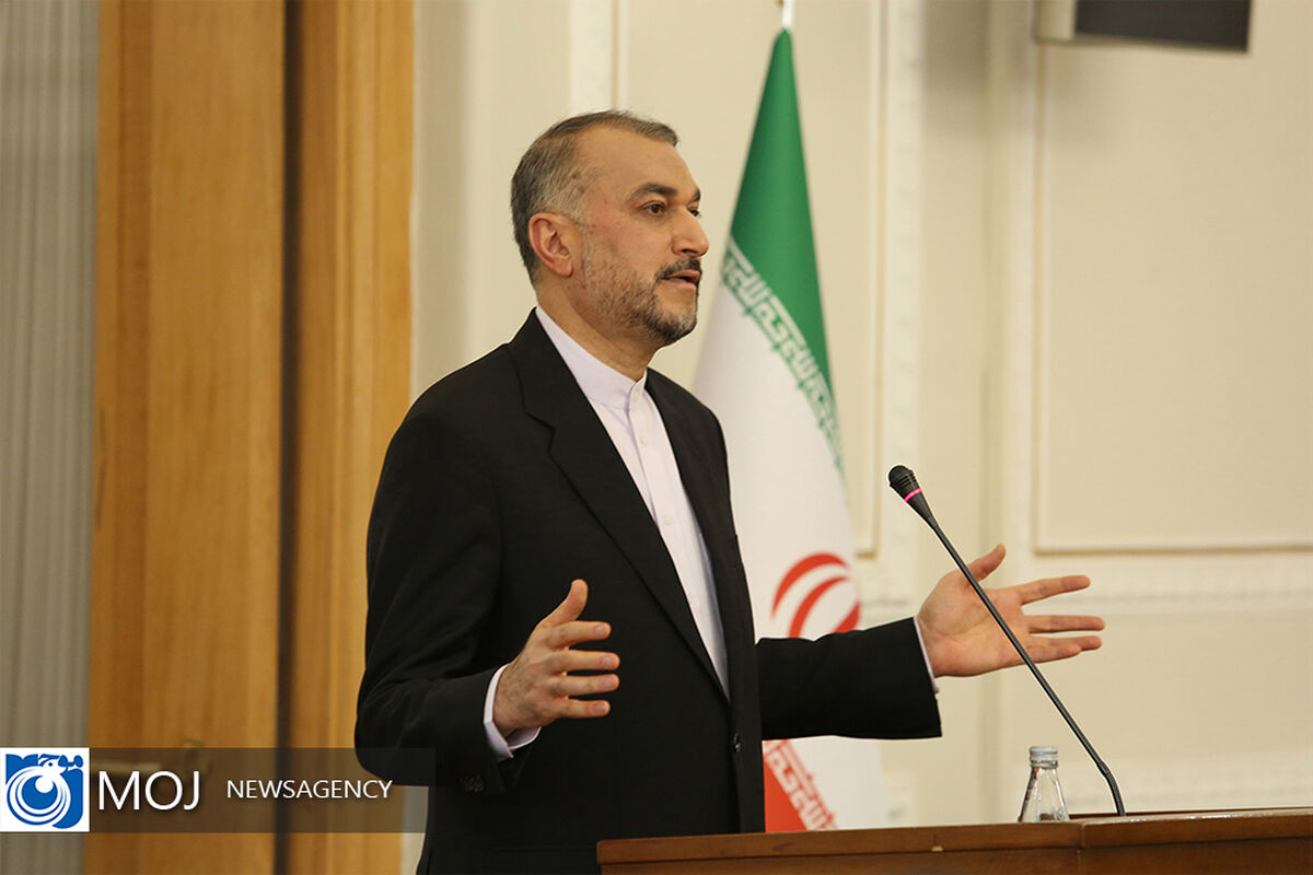 نشست خبری وزیر امور خارجه