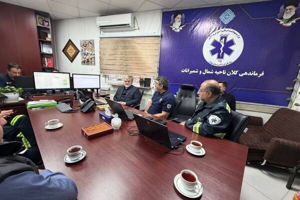 استاندار تهران از سازمان اورژانس پایتخت بازدید کرد