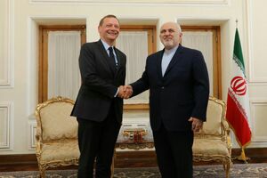 دیدار مشاور رئیس جمهور فرانسه با ظریف
