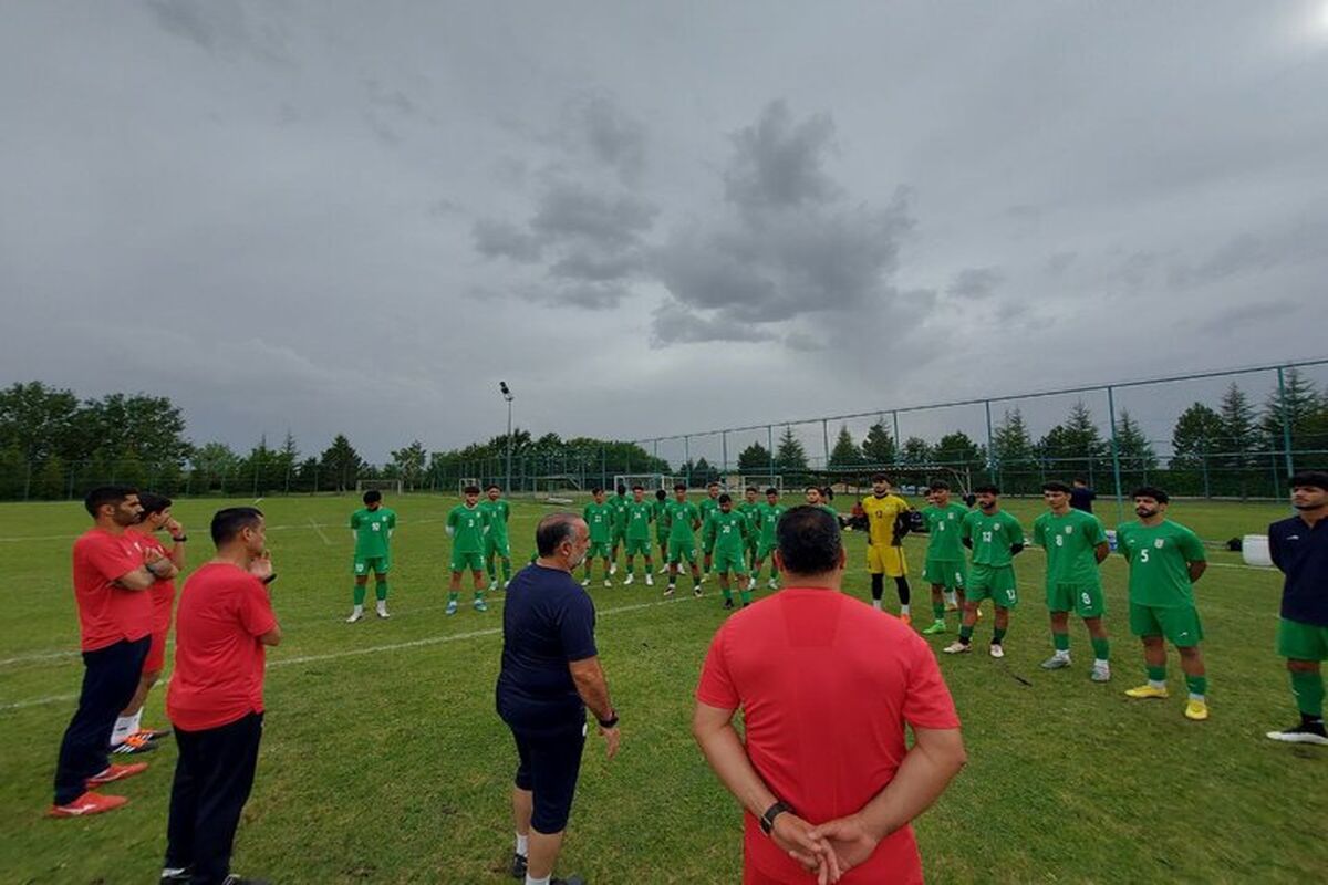 حسین عبدی تیم ملی فوتبال جوانان ایران