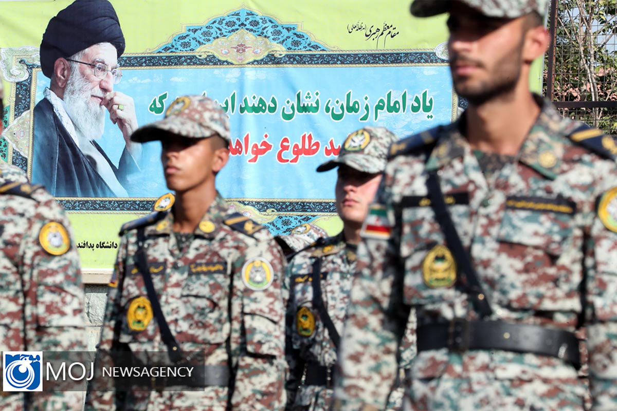 صبحگاه مشترک عهد سربازی در نیروی پدافند هوایی ارتش 