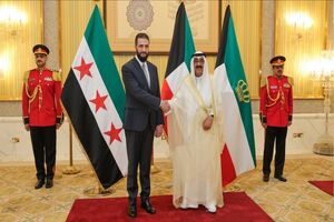 الجولانی پای میز امیر کویت؛ دیداری بی‌سابقه در دل منطقه!