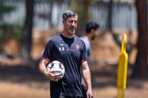 تمرین پرسپولیس با حضور کریم باقری برگزار شد