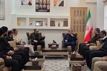 فرماندهان الحشد الشعبی در کنسولگری ایران در بصره حضور یافتند