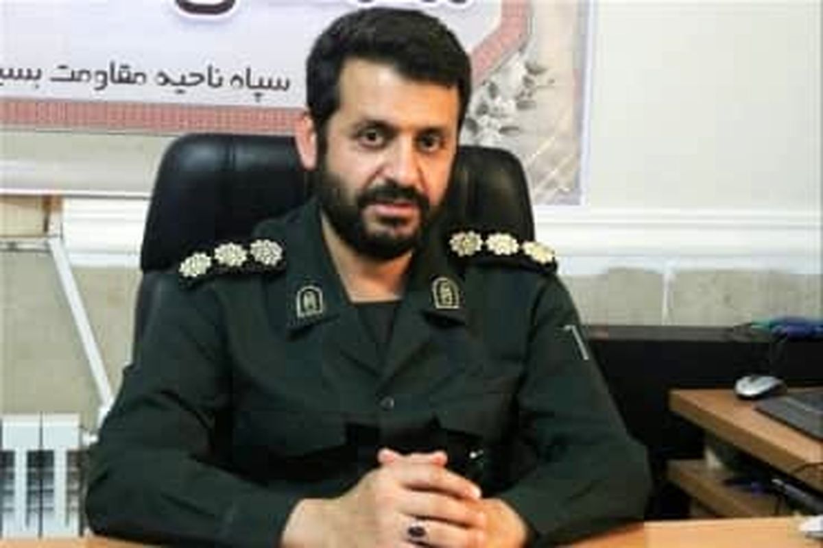 سرهنگ سید حسین حسینی فرمانده ناحیه بسیج سپاه محمد رسول الله (ص)