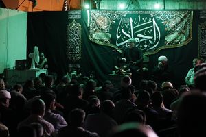 برگزاری مراسم عزاداری شهادت امام جواد (ع) در کیش + فیلم
