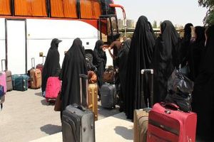 کاروان مددجویان دره شهری راهی عتبات عالیات شد