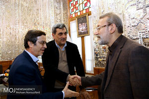 دیدار شهرداران کلانشهرها با علی لاریجانی