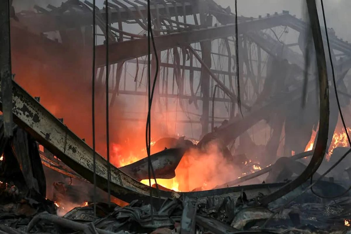 حادثه تلخ انفجار بندرعباس 