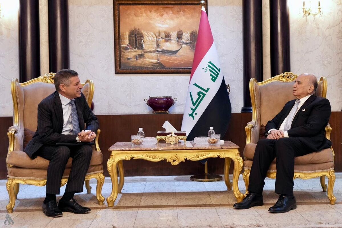  وزیر خارجه عراق در دیدار با کاردار جدید سفارت آمریکا