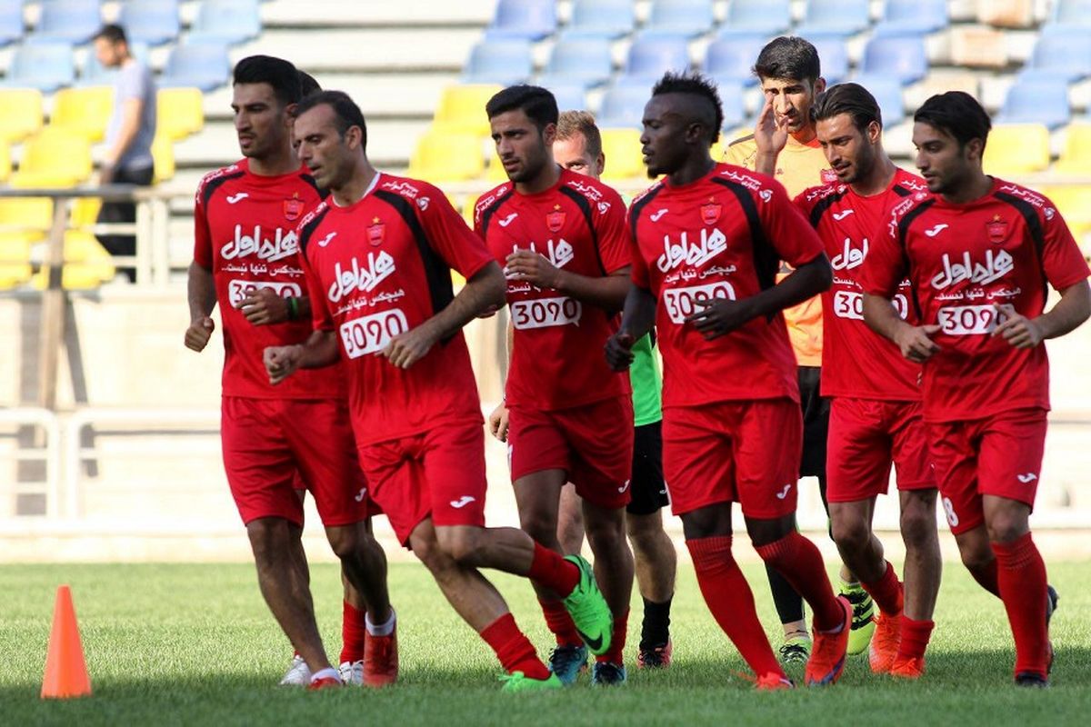تمرین پرسپولیس