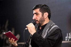 عزاداری هفتمین روز شهادت امام حسین(ع) با نوای مهدی سلحشور در تهران