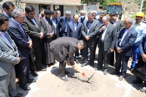 عملیات اجرایی گازرسانی به روستاهای محور دوآب به ورسک آغاز شد