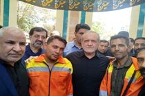 رئیس‌جمهور سرزده به قم رفت