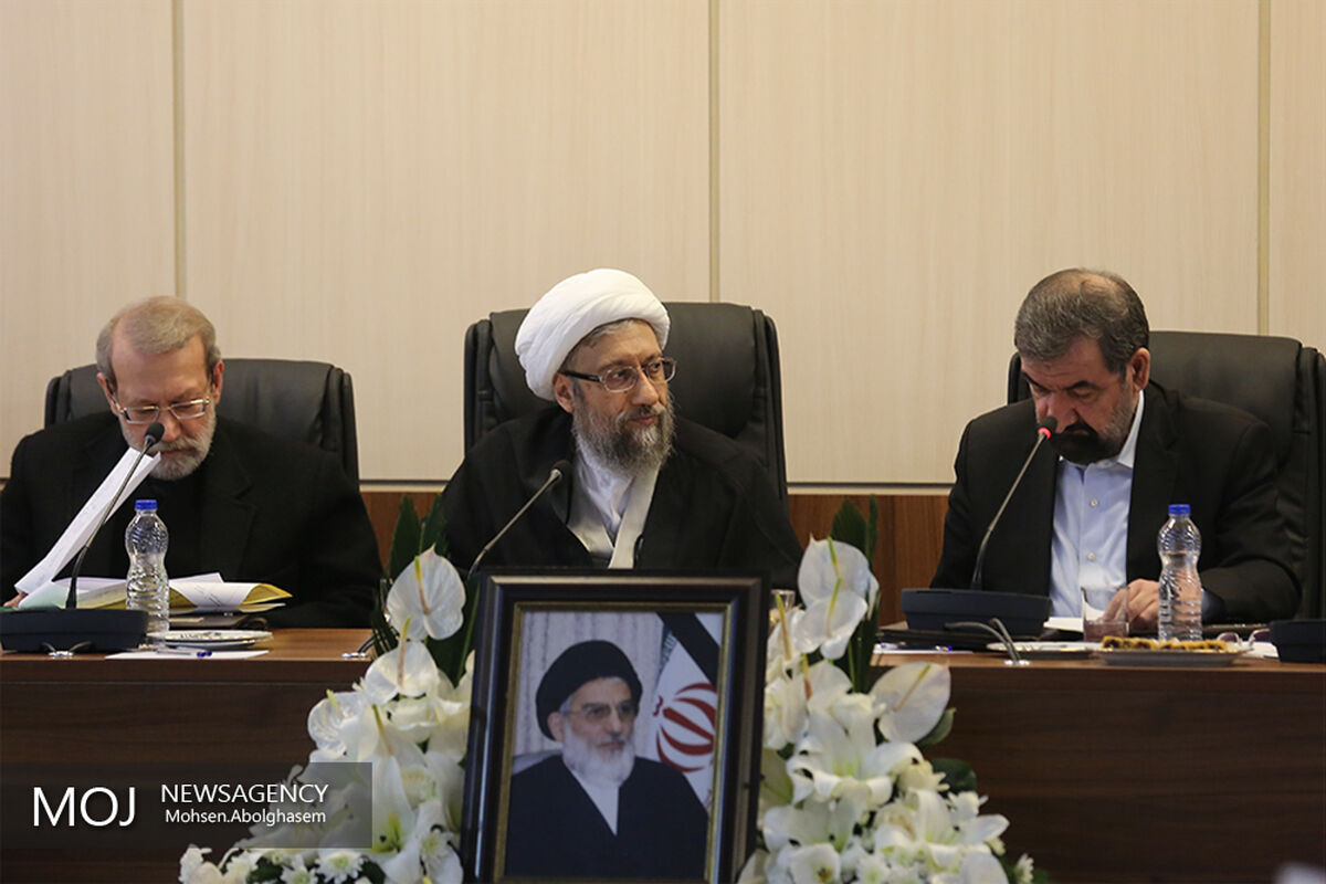 اولین جلسه مجمع تشخیص مصلحت به ریاست آملی لاریجانی