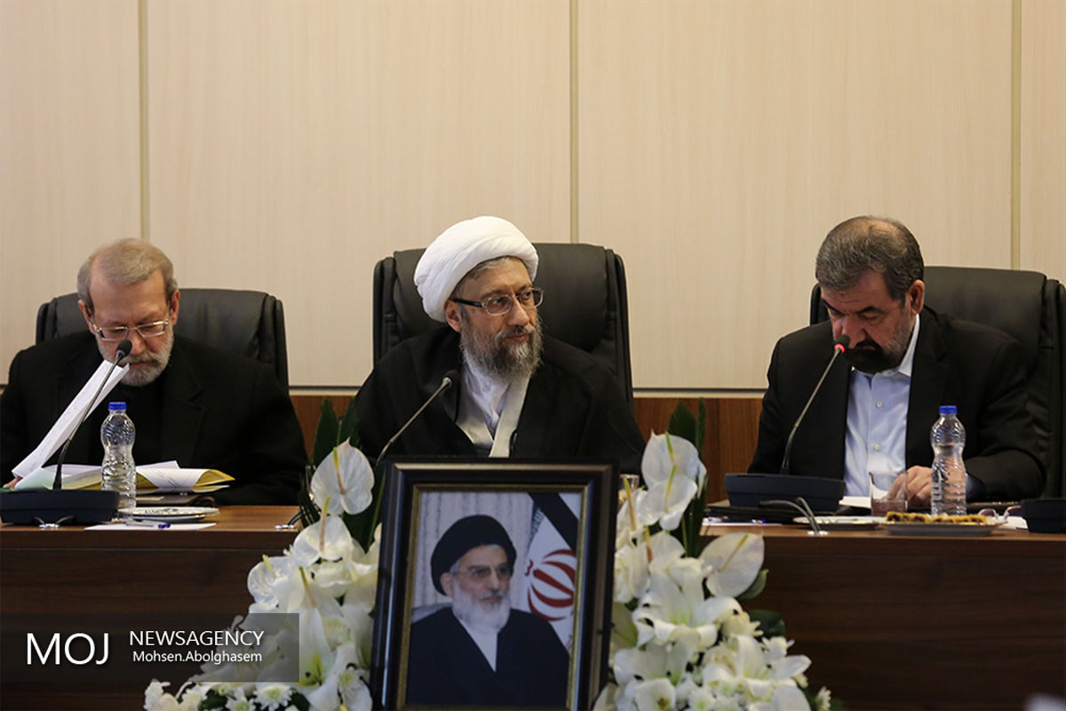 اولین جلسه مجمع تشخیص مصلحت به ریاست آملی لاریجانی