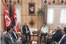  مدیرعامل "هما" با فرمانده نیروی انتظامی‌کشور دیدار کرد