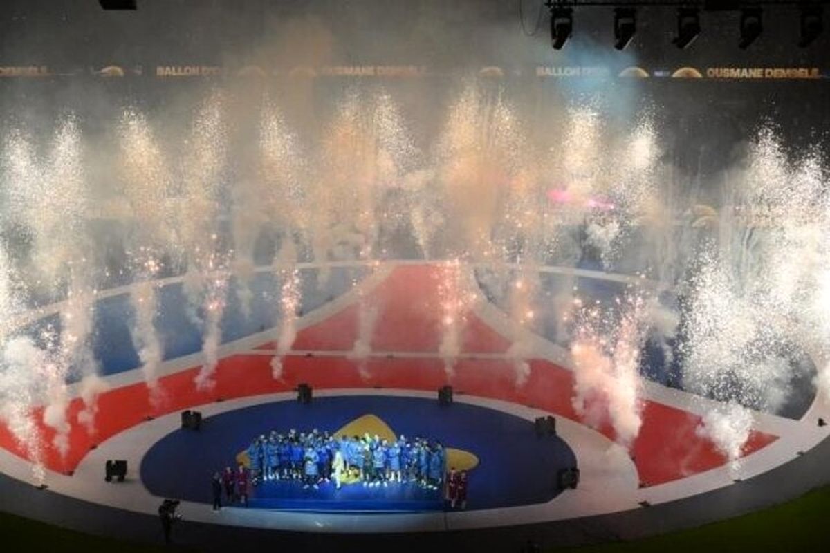 جشن قهرمانی PSG پاری سن ژرمن