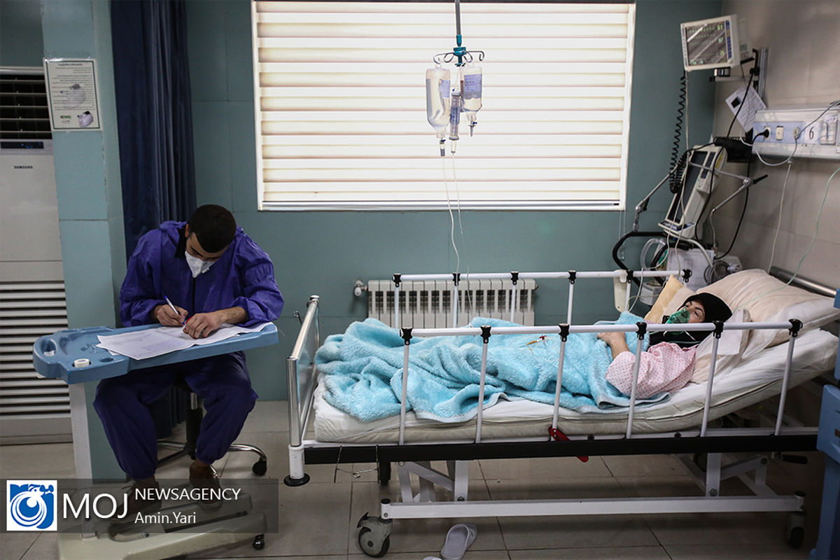 ارتش سفیدپوش بیمارستان هاجر در وضعیت قرمز کرونا