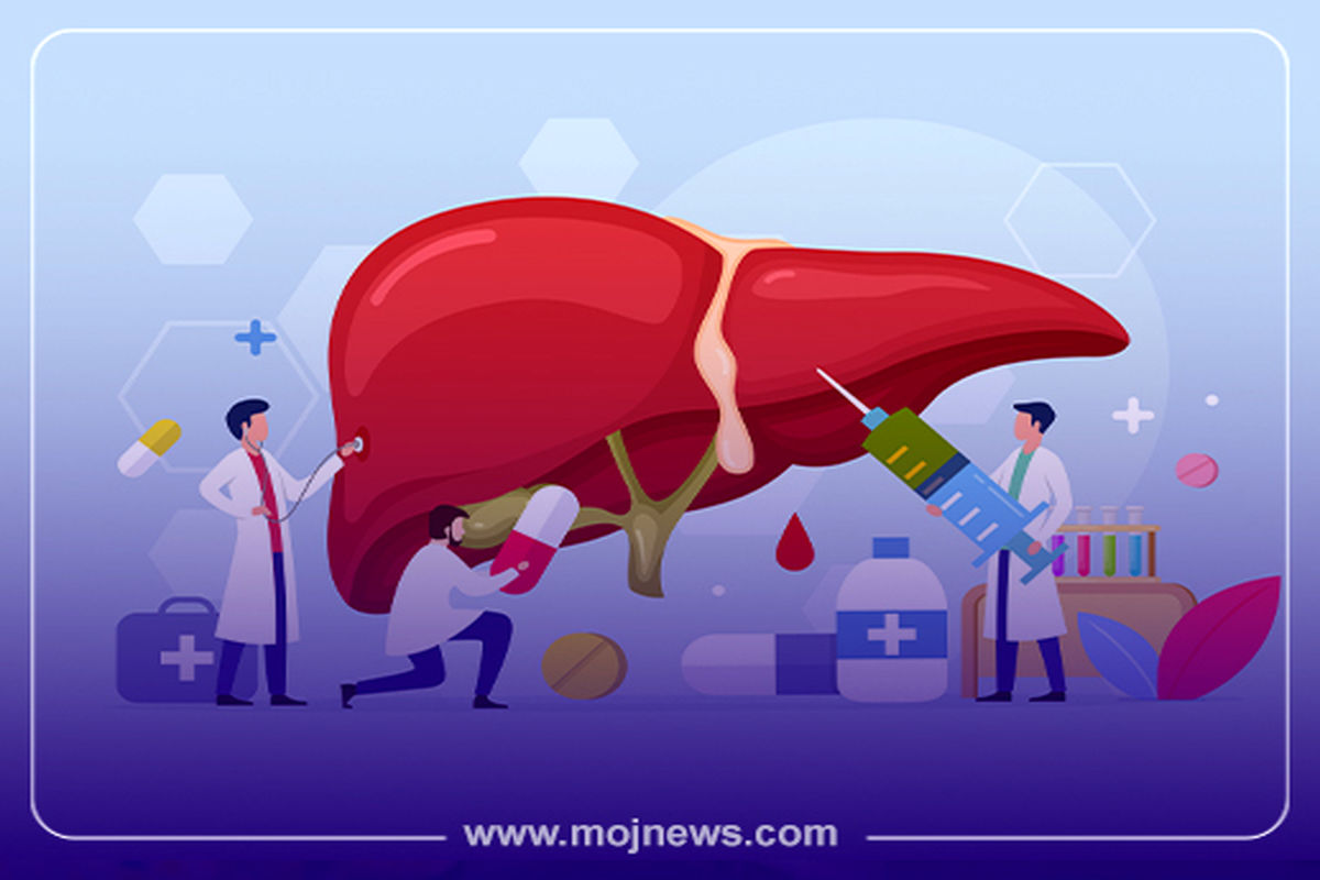 کاور آسیب به کبد موج