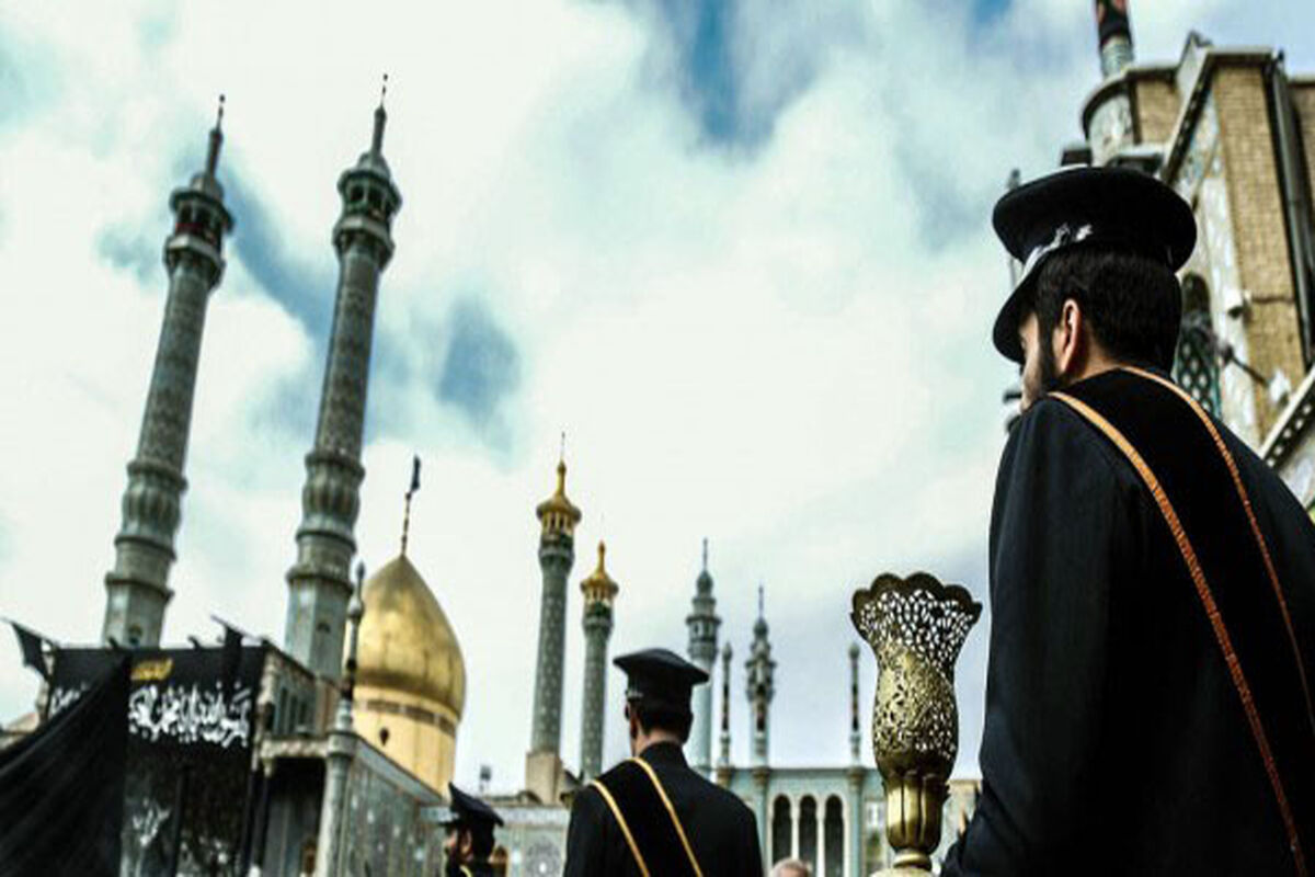 دسته عزاداری خادمان حرم حضرت معصومه(س)