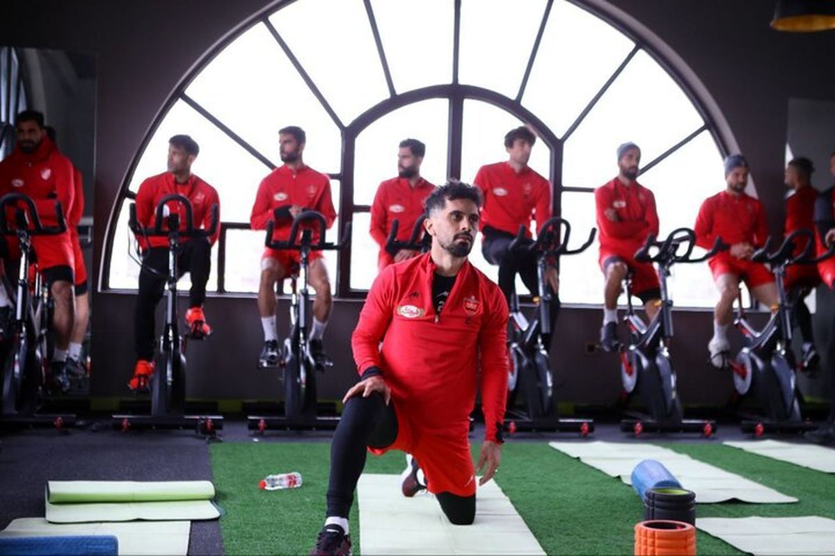 تمرینات پرسپولیس