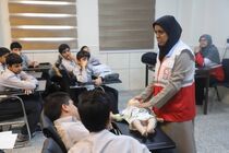 آغاز فعالیت ۱۰۰ کانون دانش‌آموزی هلال‌احمر در مدارس هرمزگان