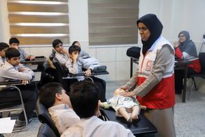 آغاز فعالیت ۱۰۰ کانون دانش‌آموزی هلال‌احمر در مدارس هرمزگان