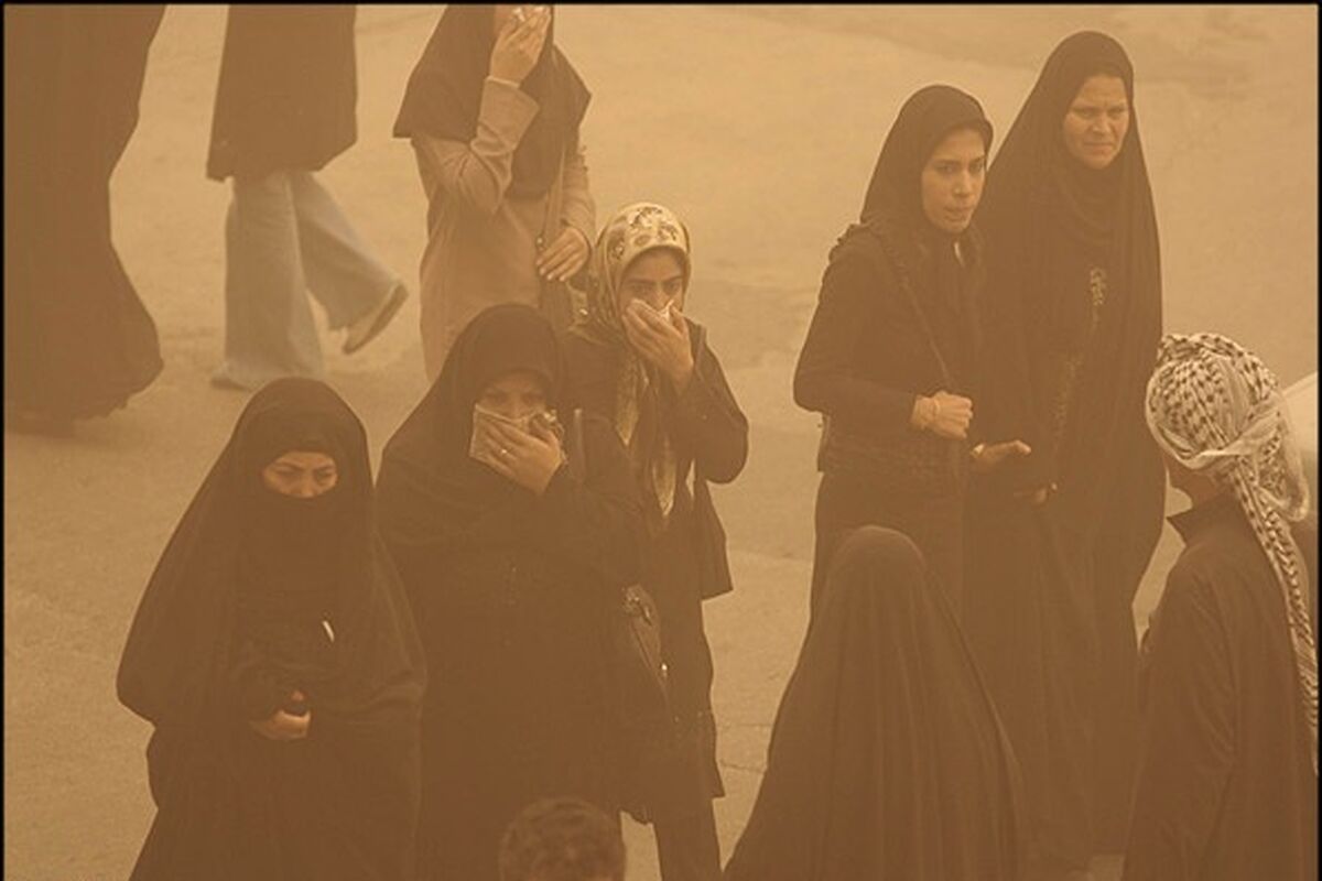 ریزگرد خوزستان 
