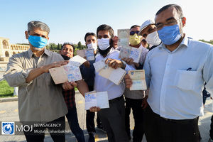 مشارکت گستره مردم اصفهان در انتخابات ۱۴۰۰ (۱)