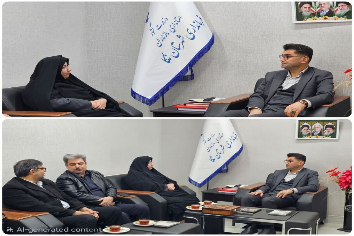نشست داودی فرماندار نکا با مدیرکل بهزیستی مازندران