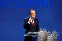 بان کی مون: از تحقق صلح در فلسطین ناامید نشوید