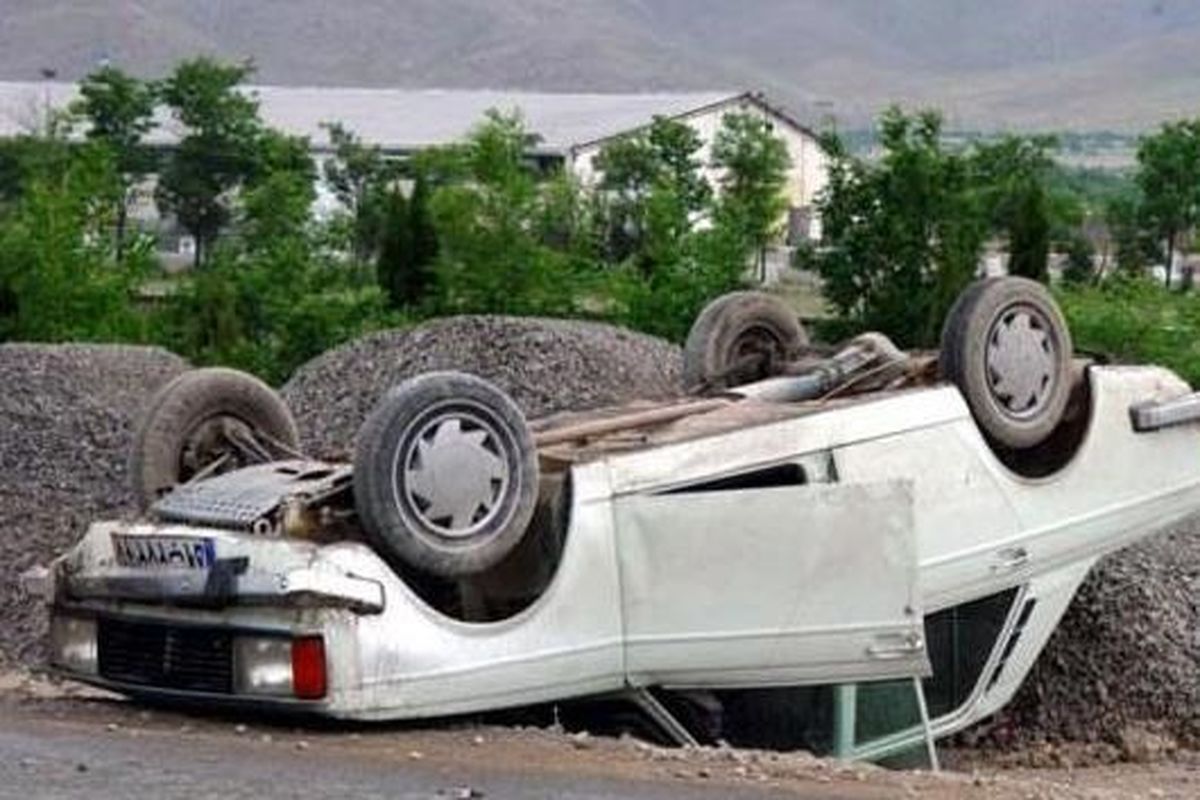 واژگونی خودرو