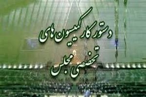 دستور کار اولین جلسات هفتگی کمیسیون‌های مجلس در سال 96