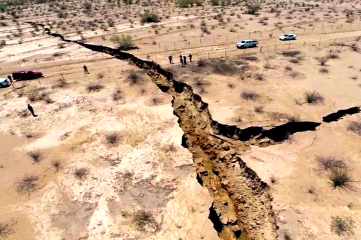 گسل فعال و لرزه‌زا از مخاطرات خراسان رضوی