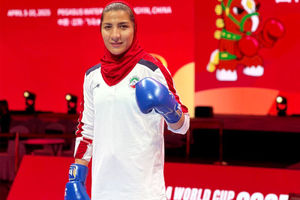 صدیقه دریایی اولین طلای ایران در جام‌جهانی ساندا را درو کرد