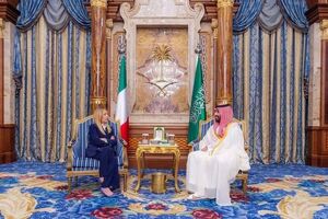 ولیعهد عربستان و نخست وزیر ایتالیا در جده دیدار کردند