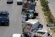 توسعه طرح ساماندهی وانت‌بارها از هسته مرکزی به حاشیه شهر قم