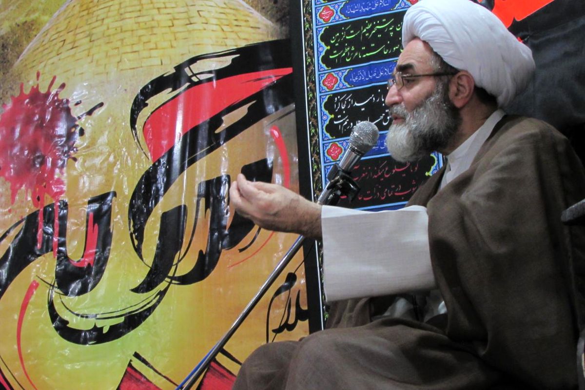 آیت‌الله فلاحتی در جمع +فرماندهان مرزبانی گیلان