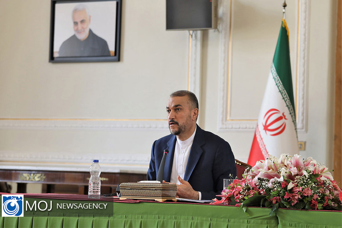 نشست خبری وزیر امور خارجه